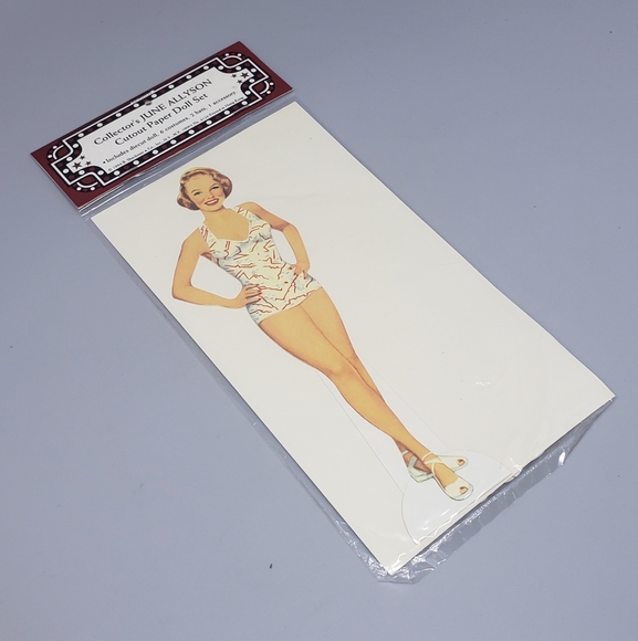 June Allyson Celebrity Cut-Out Paper Dolls - Picture 7 of 8